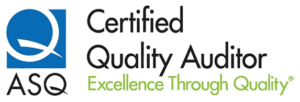 ASQ certified quality auditor